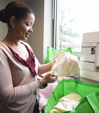 Ursula Douglas, program manager at Nurse-Family Partnership - PHOTOS BY MERT JONES