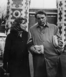 COURTESY OF THE CRITERION COLLECTION - WARMING UP: Alec Leamas (Richard Burton) develops feelings for Nan Perry (Claire Bloom) in The Spy Who Came In from the Cold.