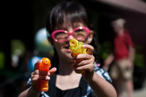 Were going to need more than water guns on our side to win this battle.