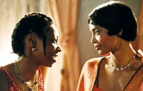 Whoopi Goldberg and Margaret Avery in The Color Purple