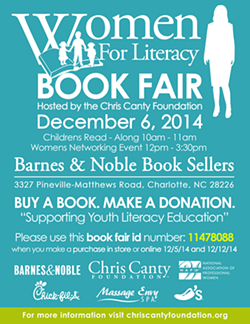 CHRIS CANTY FOUNDATION - Women For Literacy Book Fair