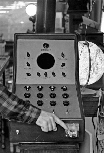 ABOVE: The Coin-Op Melody Gin, one of the many Dewanatron instruments - designed and built by Dewan and his cousin Leon Dewan. - FIONN REILLY