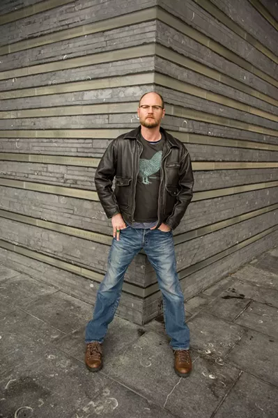 Augusten Burroughs, Manhattan, March 12, 2012. - ROY GUMPEL