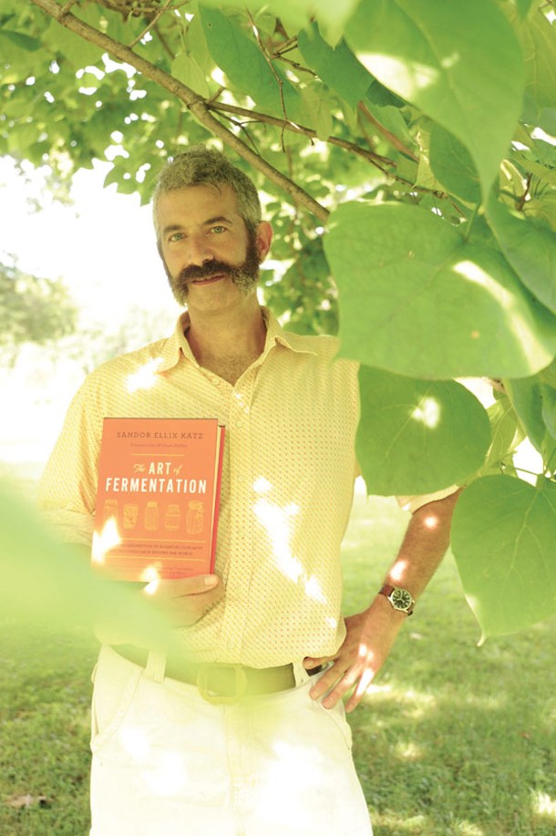 Author and fermented food advocate Sandor Katz. - KELLY MERCHANT