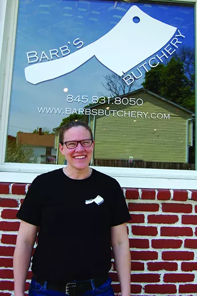 Barbara Fisher, owner of Barb’s Butchery.