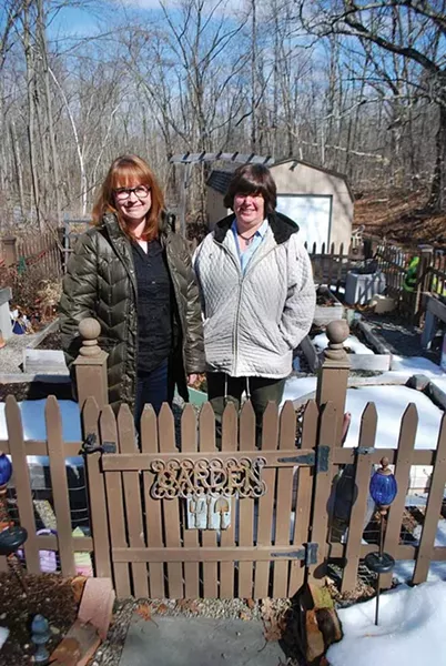 Energetic, whip-smart, and endlessly curious: Hudson Valley Garden Association cofounders Laura Wilson and Rebecca Glembocki.