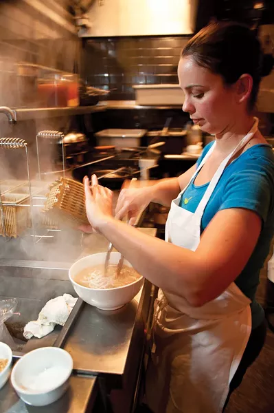 Erika Malkuch of Yum Yum Noodle Bar. - ROY GUMPEL