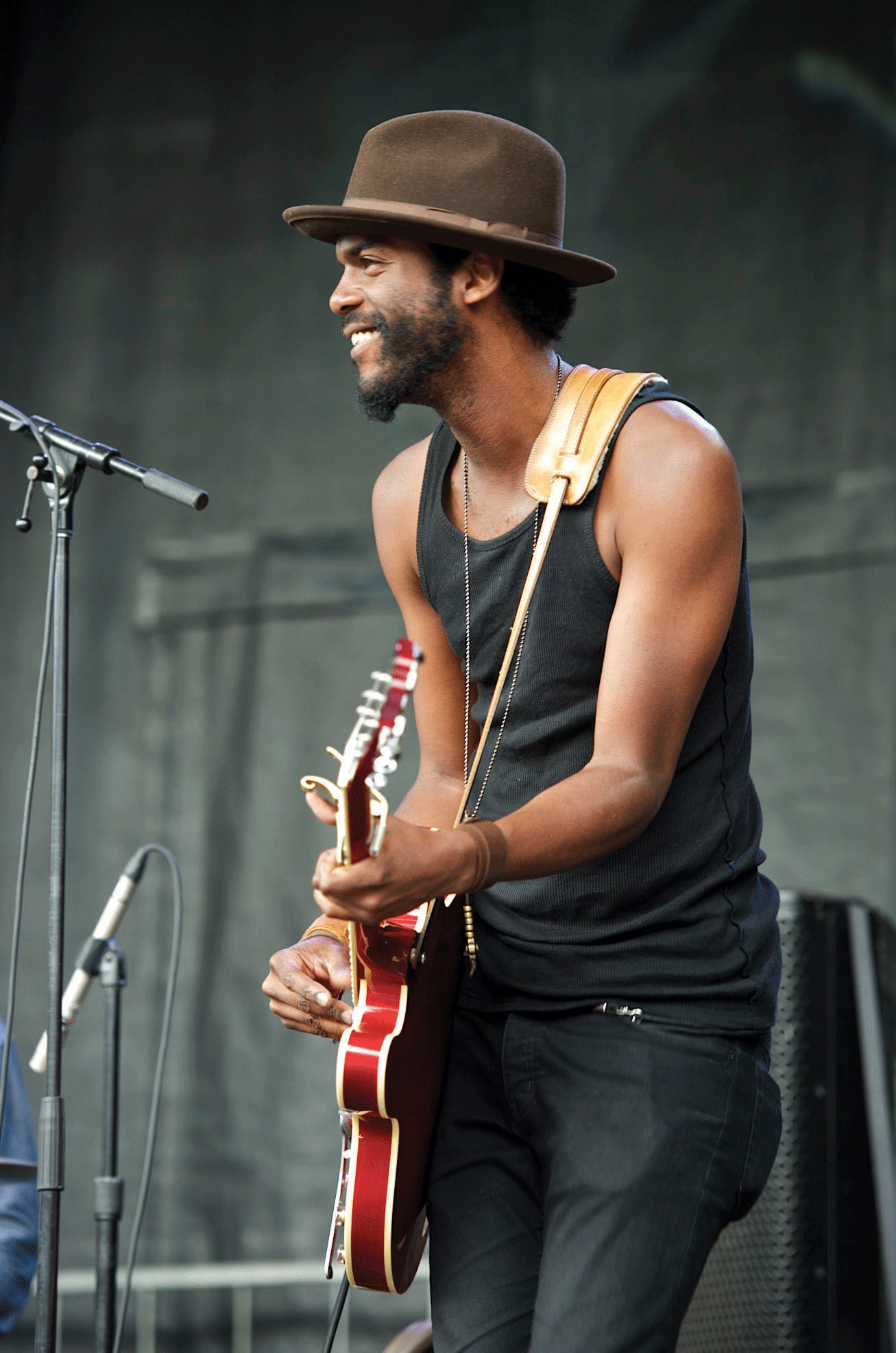 Gary Clark, Jr. at Mountain Jam at Hunter Mountain. - JIM RICE