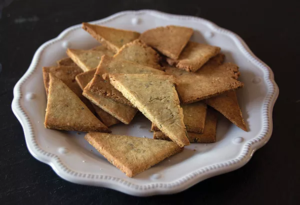 Gluten-free crackers adapted from The Sprouted Kitchen. - PETER BARRETT
