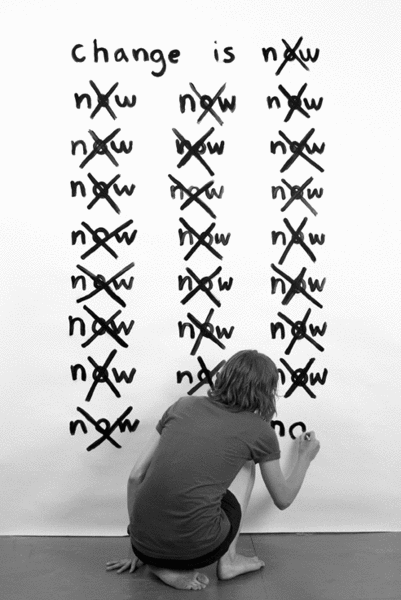Jennifer Grimyser | black acrylic ink | 42†x 60†| 2007