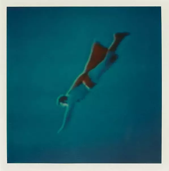 John Maggiotto - Untitled (Superman), 1983 - Polaroid SX-70 print - Collection of William Currie; © John Maggiotto