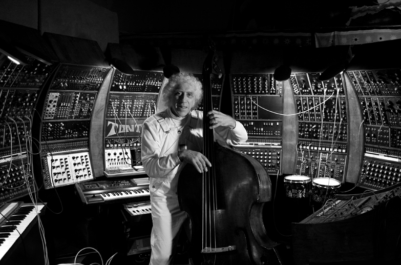 Malcolm Cecil inside TONTO, the world’s largest analog synthesizer. - FIONN REILLY