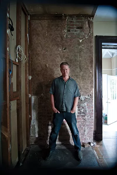 Matt Kinney in the dining room.