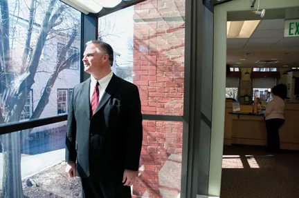 Michael Quinn, Rhinebeck Savings Bank president and CEO - HILLARY HARVEY