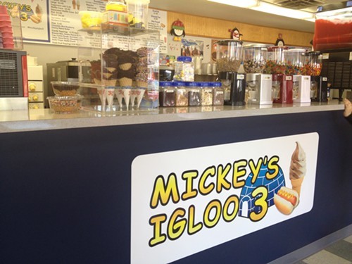 The counter at Mickeys Igloo 3 in Saugerties