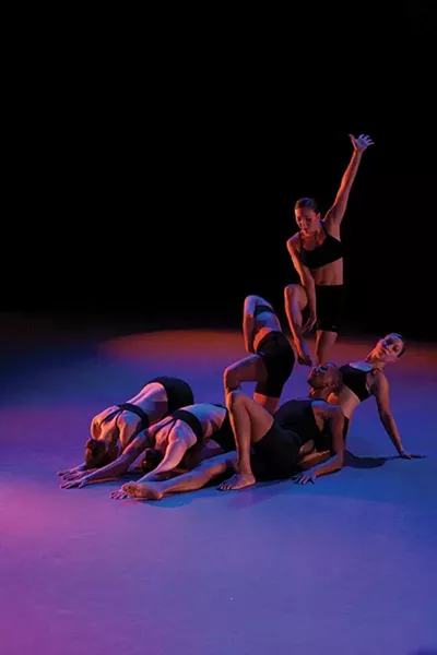 The Ellen Sinopoli Dance Company performing at Kaatsbaan in Tivoli on December 1. - GREGORY CARY