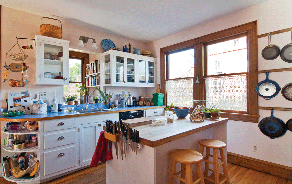 The kitchen cabinets were designed and constructed by Prager and Dour. - DEBORAH DEGRAFFENREID