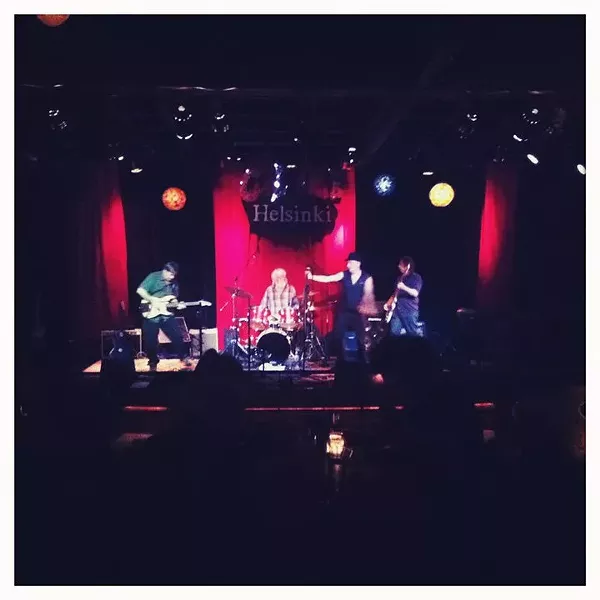 The Last Conspiritors playing Club Helsinki for the Hudson Music Fest.