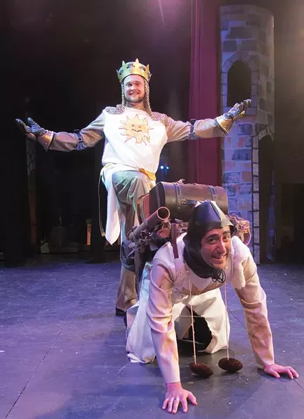 The Woodstock Summer Repertory Season kicked off in June with Monty Python's "Spamalot"