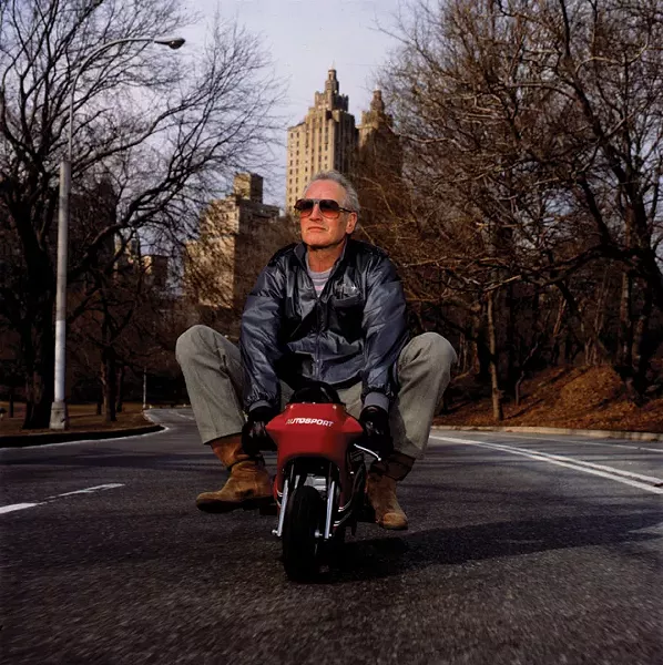 Timothy White, “Paul Newman, New York City”, color photograph, 1998