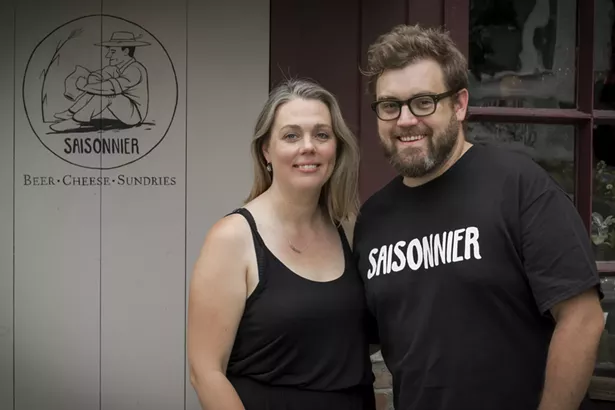 Saisonnier proprietors Kasey and Patrick Kenny. - PROVIDED BY SAISONNIER