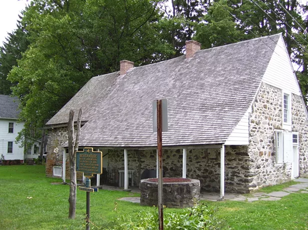 The Bevier House on Historic Huguenot Street in New Paltz. - COURTESY OF WIKIMEDIA COMMONS