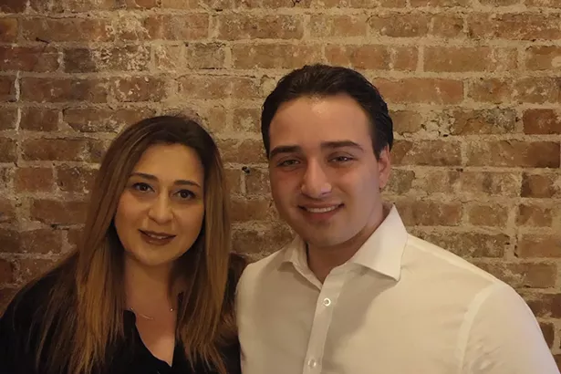 Josephine and James Bruzzese in their Brooklyn home in late May. Second-year medical student James Bruzzese reached out to his mentor, Dr. Richard Horowitz of Hyde Park, to help cure his mother’s bout with COVID-19 by nontraditional means.