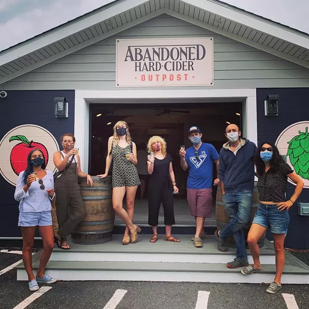 Abandoned Cider opened a tasting room on Route 28 outside Woodstock in the midst of the pandemic.