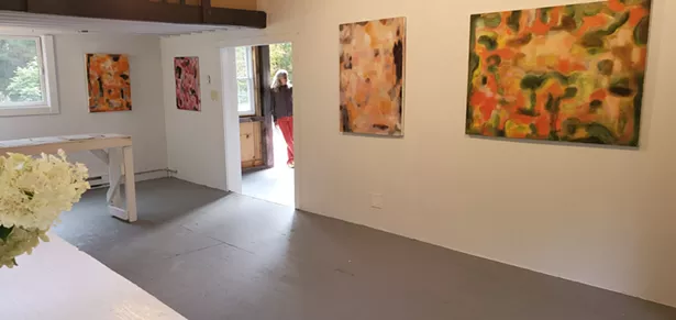 The latest private show in the barn: "Selected Works, 2016 - 2019, Marilyn Gold"