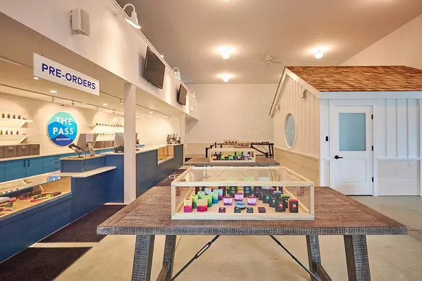 The interior of The Pass's retail space - ALL IMAGES COURTESY OF THE PASS