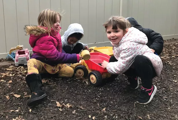 Children at play at the YWCA of Ulster County in Kingston.