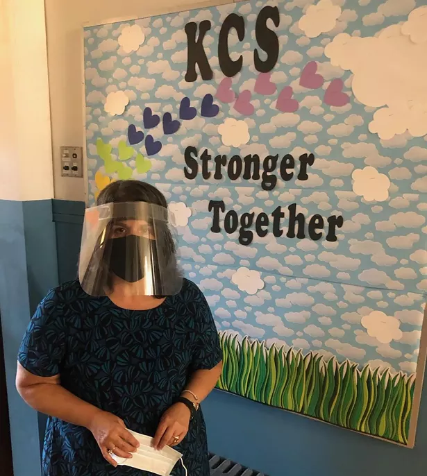 The school's motto for the year "Stronger Together' was selected by the 8th graders - IMAGES COURTESY OF KINGSTON CATHOLIC SCHOOL