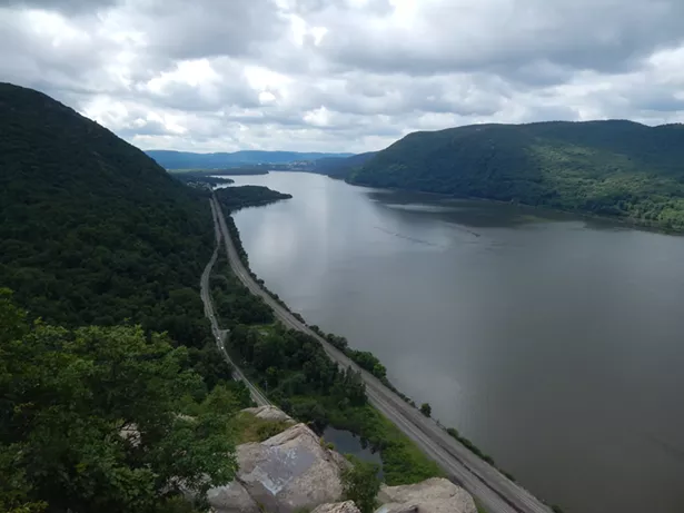 The Hudson River looking south from Breakneck Ridge in Cold Spring. - ROGER HANNIGAN GILSON