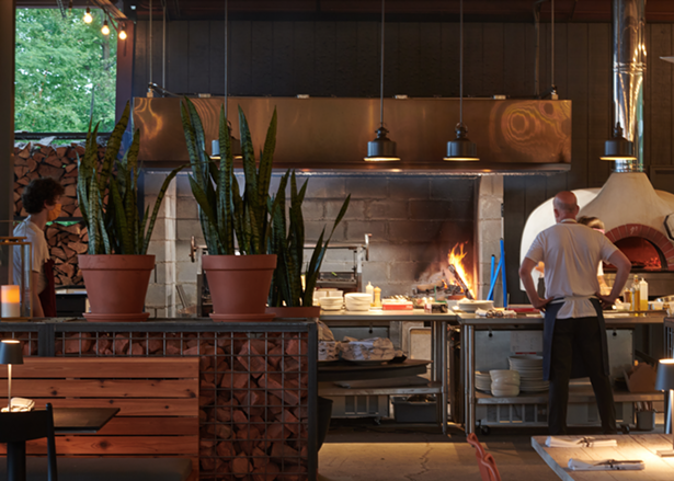 Silverman at work in the kitchen. - ©JANE BEILES