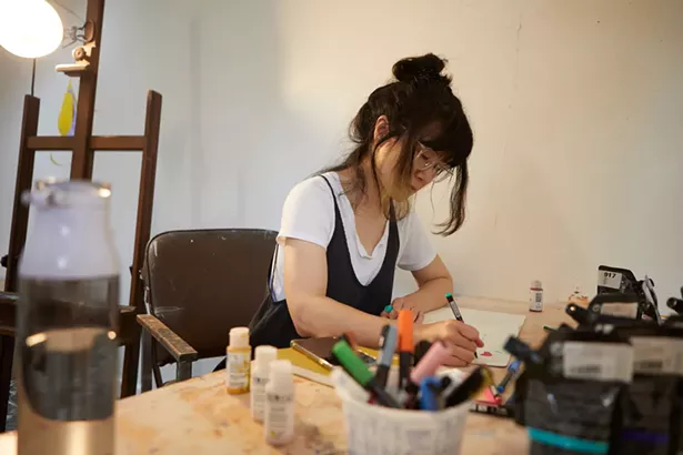 Artist in Residence Fei Li - DAVID MCINTYRE
