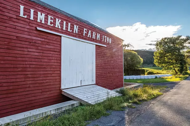The original red barn complexes were built in the early 19th century. The farm was passed down in the Houghtaling family for generations before it was bought by American painter Lee Adler. Voglino and Zimmerman purchased the property from Adler’s family. - WINONA BARTON-BALLENTINE