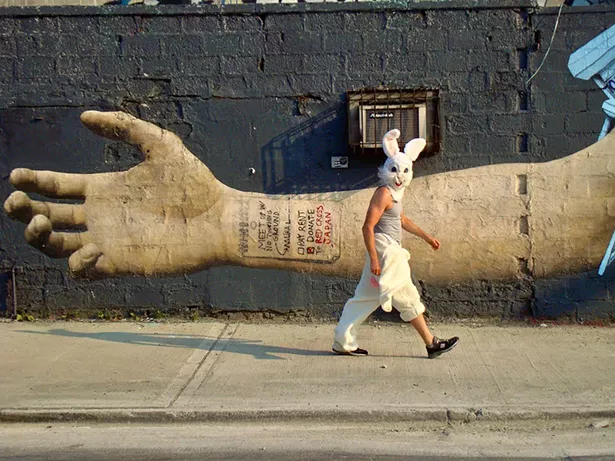 Michael Hunold, Untitled (RabbitGuy) - IMAGES COURTESY OF 2ECOND SATURDAY GALLERY CRAWL