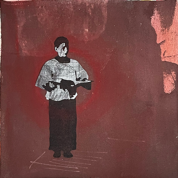 Tom McGill, "Altar Boy" - IMAGES COURTESY OF 2ECOND SATURDAY GALLERY CRAWL