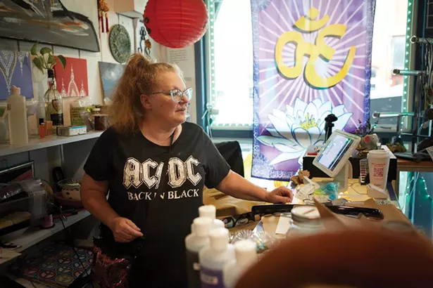MaryAnn Tozzi, proprietor of KonTiki Trading Post. Fands of the shop launched a GoFundMe campaign in September to save the financially strapped store. - DAVID MCINTYRE