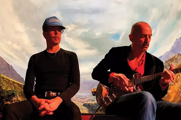 Will Oldham and Matt Sweeney as Superwolves play Kaatsbaan Cultural Park December 16, 17, 18. - PHOTO BY JONAH FREEMAN AND JUSTIN LOWE