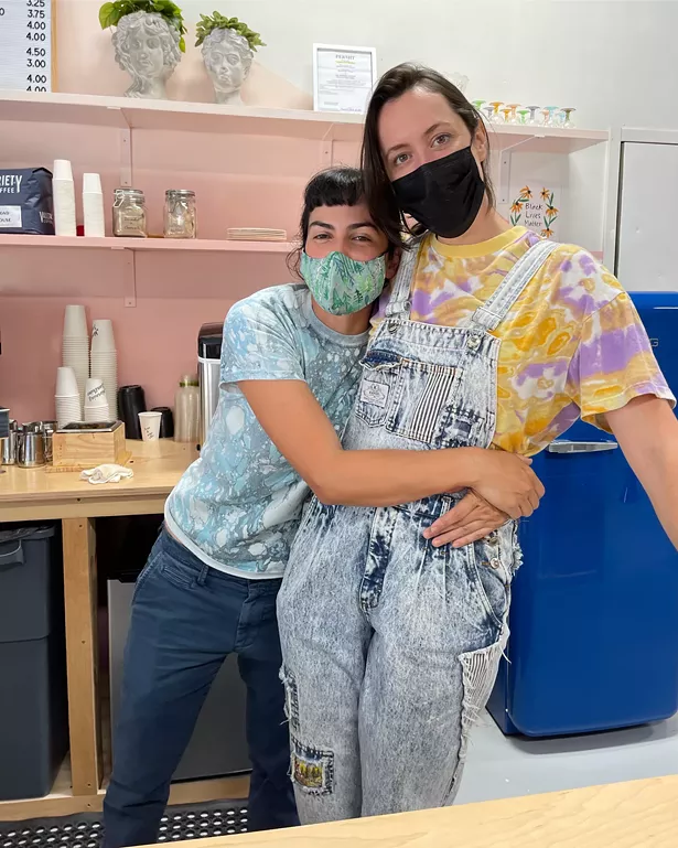 Natalia Moena and Victoria Messner founded Reservoir Studio in Ellenville, and have helped create a community focus there. - IMAGE COURTESY OF RESERVOIR STUDIO