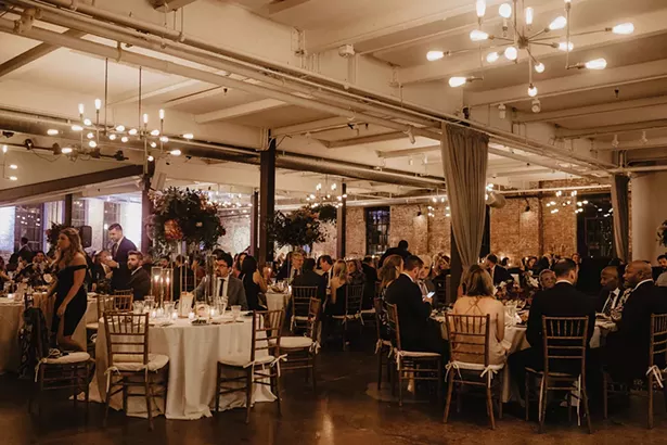 According to owner Judy Tallerman, the Senate Garage in Uptown Kingston will have its busiest wedding season ever in 2022. - PHOTO BY NICOLE NERO STUDIO