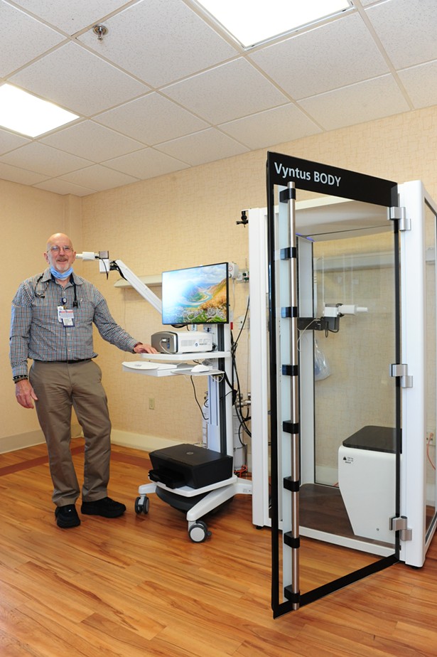 Recently, Fairview received a new Vyntus 1 Pulmonary Function Testing System, thanks to community loyalty and support for The Fairview Fund. This new technology is used to help patients who struggle with COPD and other respiratory issues. - PHOTOS BY STEVE DONALDSON