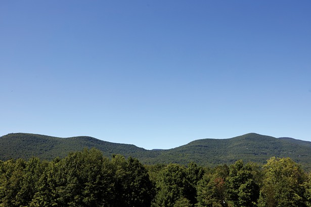 Overlook Mountain as seen from the Comeau Property in downtown Woodstock. - DAVID MCINTYRE