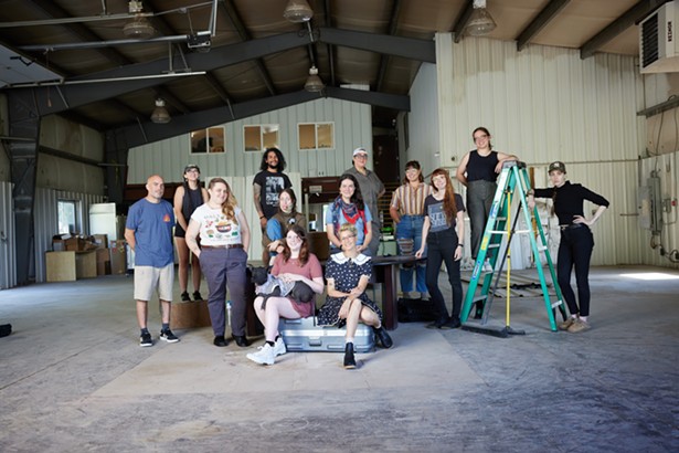 The Lagusta's Luscious team in the new production facility. - PHOTO BY MIKE MCGREGOR