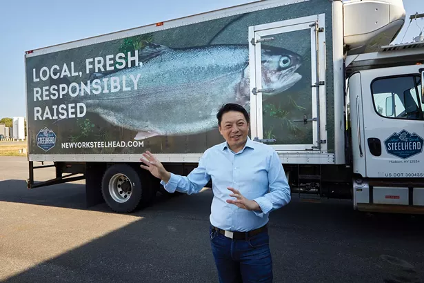 John Ng, founder of Hudson Valley Fisheries - DAVID MCINTYRE