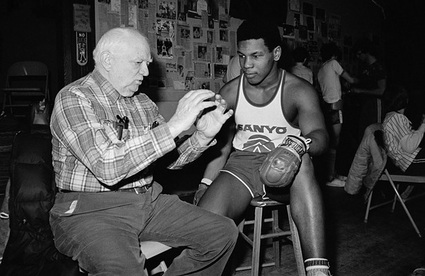 Mike Tyson with Coach Cus D'Amato - LORI GRINKER