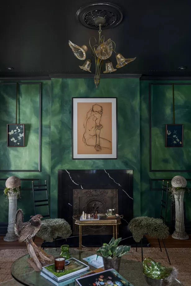 BNR Interiors' take on the Victorian parlor. - PHIL MANSFIELD