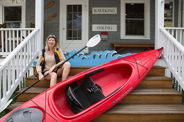 Kris Seiz of Storm King Adventure Tours in Cornwall. - KAREN PEARSON