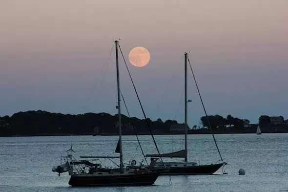 Photo of the Capricorn Full Moon, July 19, 2016. - AMANDA PAINTER